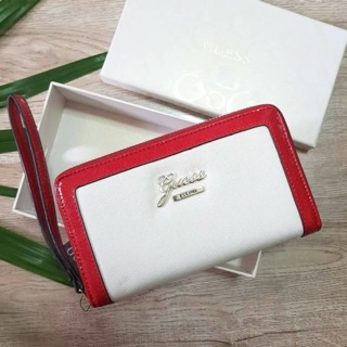 Guess wallet   กระเป๋าสตางค์ใบยาวรุ่นซิปรอบ