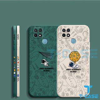 เคส OPPO A15 เคส OPPO A15S A16 A17 A17K A78 5G A77 5G A76 A74 5G A74 A71 A96 A95 Soft เคส Astronaut Case