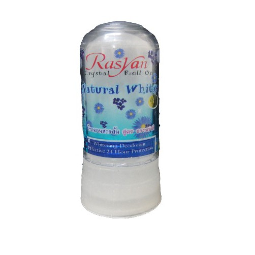 Rasyan ราสยาน สารส้มระงับกลิ่นกาย ขนาด 80 กรัม มี 4 สูตร ว่านหางจระเข้ มังคุด ขิง+มะขาม ธรรมชาติ - รูปที่ 5