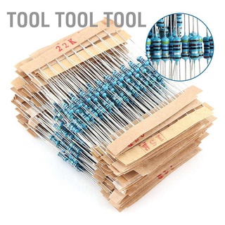 Tool Tool Tool 560pcs 56 Types Metal Film Resistor Electronic Assorted Resistance Components Kit