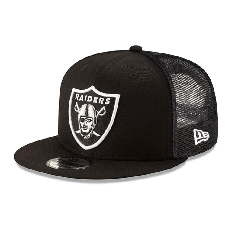 หมวกเบสบอลปักลาย Oakland Raiders