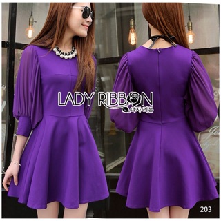 Lady Victoria Minimal color Feminine Dress free ems