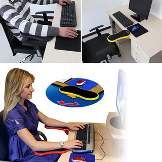 ❤MA-NEW❤Desk Attachable Cmputer Table Arm Support Mouse Pads Arm Wrist Rests