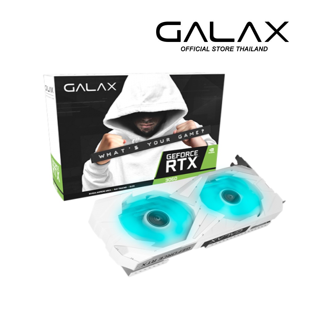 GALAX GeForce RTX™ 3060 TI EX White (1-Click OC Feature)