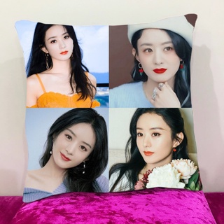 หมอนอิงสั่งทำ ใส่ได้4รูป หมอนอิงขนนุ่ม หมอนอิงโซฟา หมอนอิงในรถ หมอนอิง Cushions จ้าวลี่อิ่ง Zhao Liying