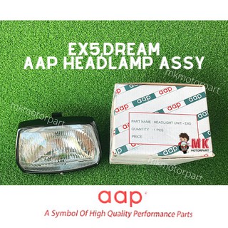 ไฟหน้า AAP Honda EX5 ไฟหน้าดรีม / Lampu Depan AAP / Copy