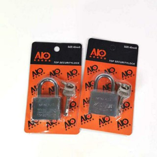 AIO Key lock กุญแจล็อคอเนกประสงค์สแตนเลส ไซด์ 40mm