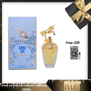 🎁ของขวัญ  Anna Sui Fantasia Unicorn / Mermaid  EDT 75ml 100%แท้/กล่องซีล