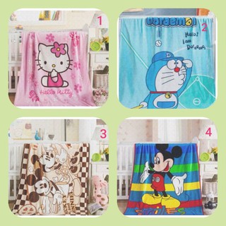 ผ้าห่มสำลีนุ่ม ๆ ขนาด​ 100 × 150 ซม. (3.5 ฟุต) เซท A.