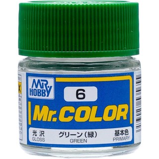 Mr.COLOR C6 GREEN สีเขียว