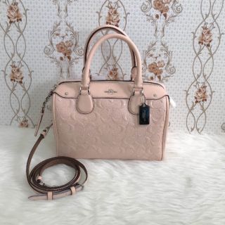 COACH F11920 MINI BENNETT SATCHEL IN SIGNATURE DEBOSSED PATENT LEATHER