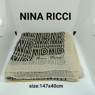 ผ้าพันคอnina ricciแท้