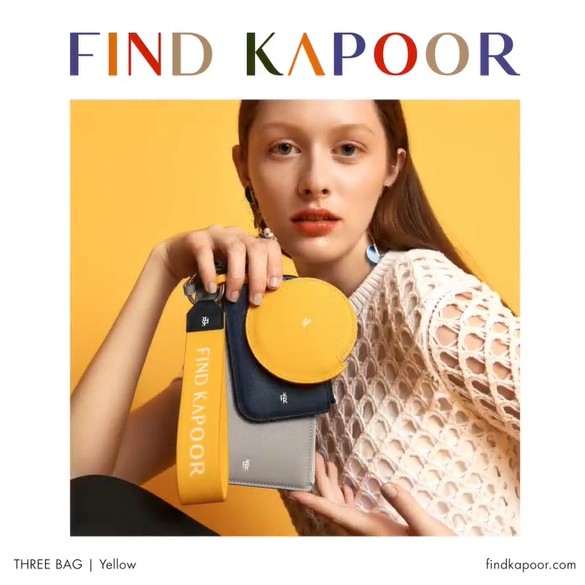 👜กระเป๋าคล้องมือ กระเป๋าสตางค์ผู้หญิง แบรนด์ Find Kapoor {แท้ 100%} {new}