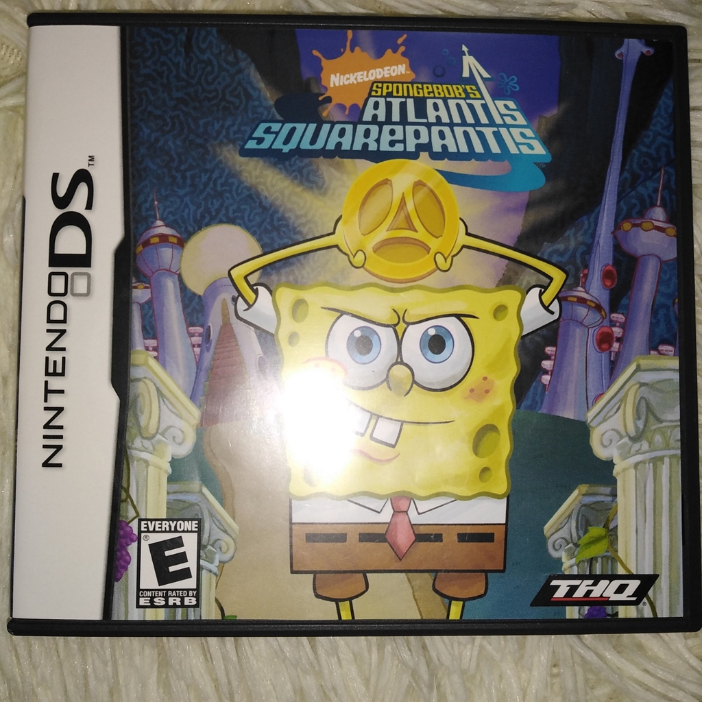 [เหลือ 297.5ใส่ CLUN150 ] Nintendo​ DS​ -​ SpongeBob's Atlantis Squarepantis (us)​