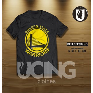 เสื้อยืด พิมพ์ลายโลโก้บาสเก็ตบอล Golden State Warriors