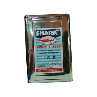 SHARKS 1BUCKET ALCOHOL แอลกอฮอล์ SHARKS 1 ปี๊ป น้ำยาและตัวทำละลาย น้ำยาเฉพาะทาง วัสดุก่อสร้าง SHARKS 1BUCKET ALCOHOL