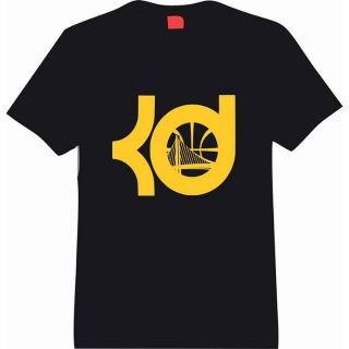 เสื้อคู่ - เสื้อยืดผู้ชาย NBA เสื้อเชิ้ต KD เควิน ดูแรนท์ ทีส GSW โกลเดนสเตท วอร์ริเออร์ส