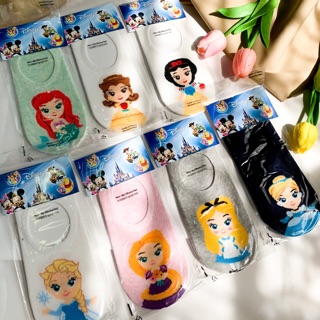 princess sock set 2 🌈 ถุงเท้านำเข้าจากเกาหลี ลายเจ้าหญิง ลิขสิทธิ์แท้ 100%