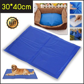 ที่นอนเจลเย็นสำหรับสัตว์เลี้ยง แผ่นเจลหมา แผ่นเจลสุนัข pet cool mat ระบายความร้อนได้ดี