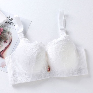พร้อมส่ง เสื้อชั้นในดันทรง แต่งลูกไม้ คัพ 32 50 A B C D สําหรับผู้หญิง