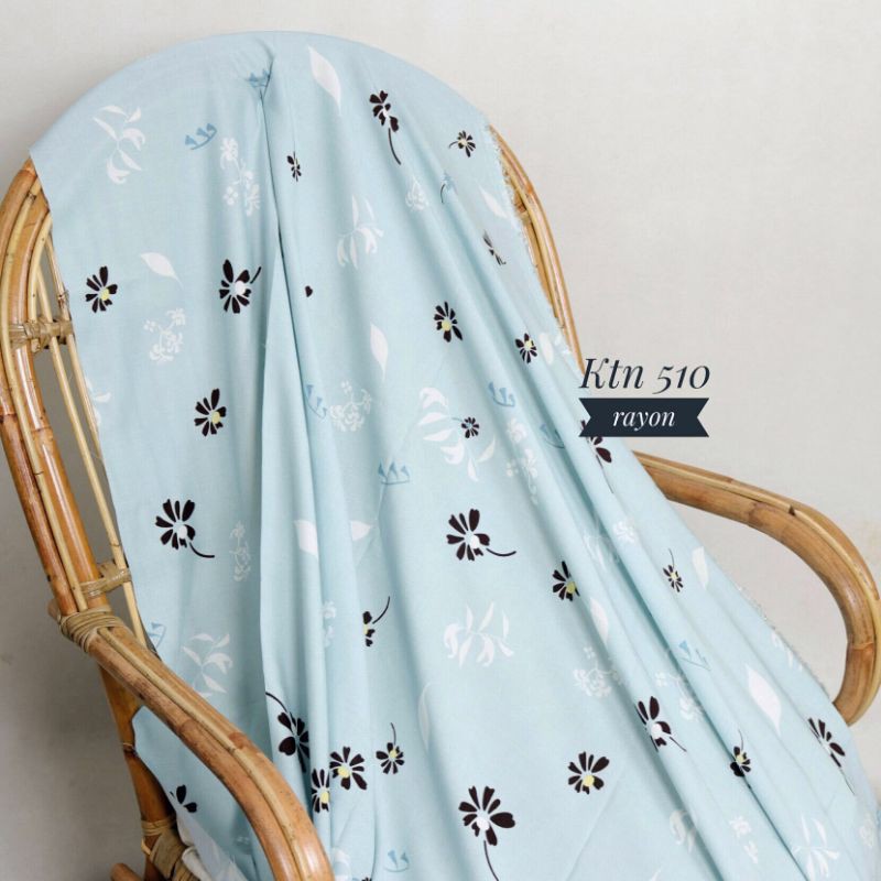 KATUN [KTN 510] ผ้าคอตตอนเรยอน/วิสคอส - หน้ากว้าง 1.45 - ราคาต่อ 0.5 เมตร