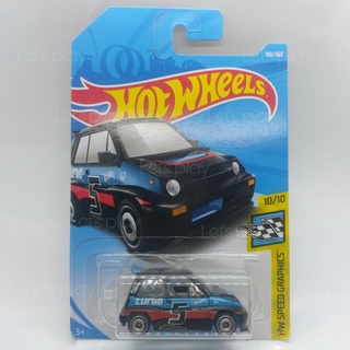 รถเหล็ก Hot wheels 85 HONDA CITY TURBO (ib35)