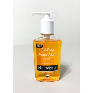 Neutrogena Oil-free Acne Wash 175 ml นูโทรจีน่า ออยล์ฟรี แอคเน่ วอช 175 มล.