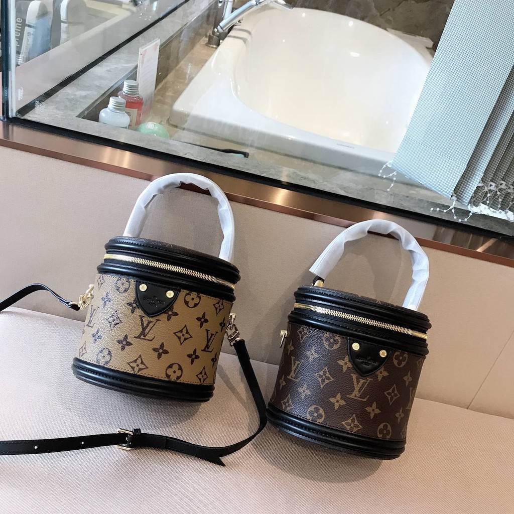 Louis vuitton LV mini 2019 new NEO bucket bag cross-body bag for women with one shoulder sling ...