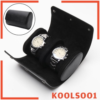 [KOOLSOO1] Watch Travel Case PU Leather Soft Bracket Gifts fr Holding Wristwatch