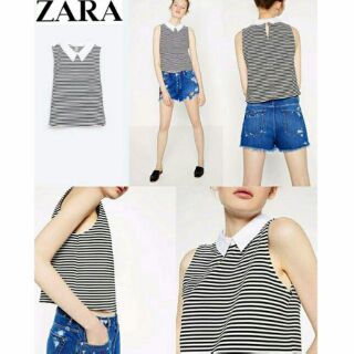 แท้100% ZARA เสื้อแขนกุด