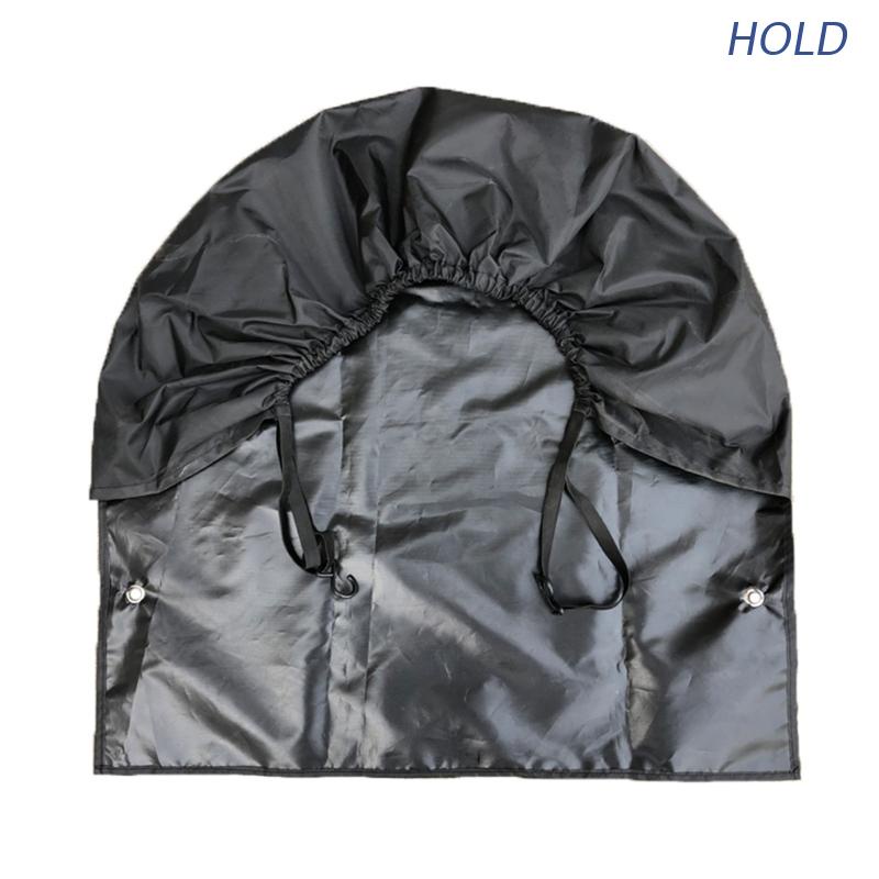 Hold ผ้าคลุมล้อรถยนต์เส้นผ่าศูนย์กลาง 27 To 32 นิ้วสีดํา