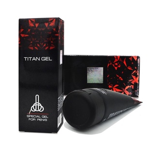 Titan Black 50 ML. เจลหล่อลื่นให้ความรู้สึกพิเศษ เจลเพิ่มขนาดน้องชายคุณผู้ชาย ใหญ่ ยาว อลังการ ฟรีวิธีนวด ของแท้ ปลอดภัย