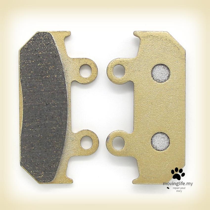 1 คู่ผ้าเบรคแผ่นน้ํามันเบรคหนังกลองชุดสําหรับ Honda CBR250 MC14 MC17 MC16 CB350 SG/SJ CBR400 NC23 CB