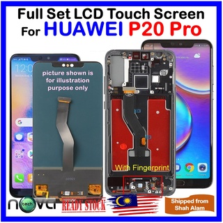 (+ กรอบ) NGS Brand OLED หน้าจอสัมผัส LCD เต็มชุด สําหรับ HUAWEI P20 Pro พร้อมเครื่องมือเปิด