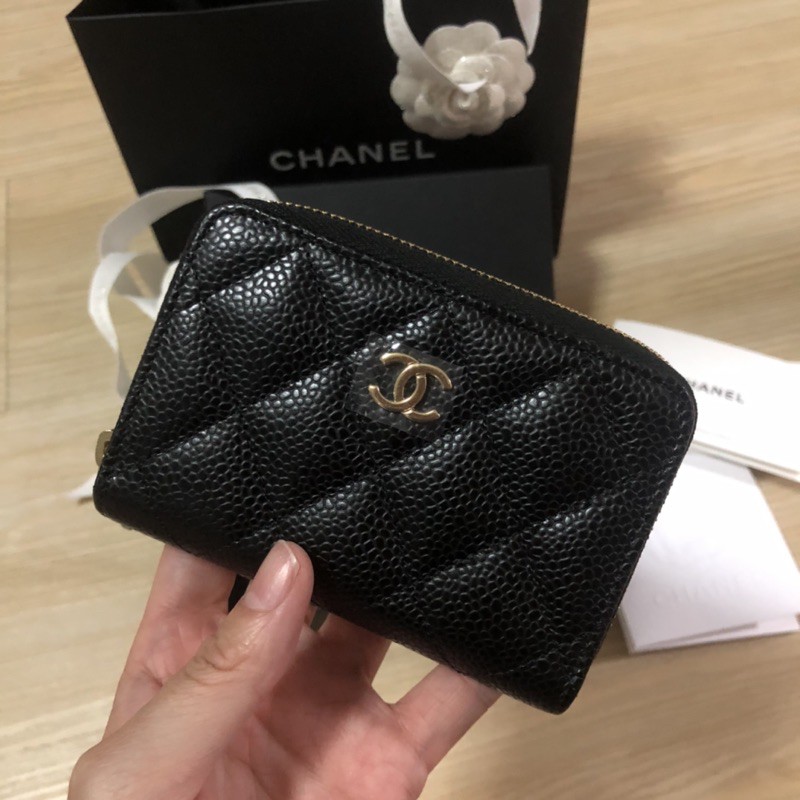 New chanel zipped coin pure ghw holo30 | Shopee Thailand