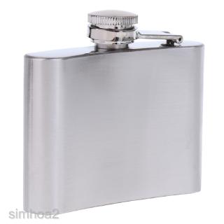 [SIMHOA2] 110/280/500ml Safe Hip Flask Flagon Drinkware Wine Whisky Pot for Fishing Hiking