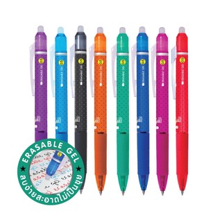 KTS (ศูนย์เครื่องเขียน) ปากกาเกาหลีลบได้ Erasable Gel 0.5mm. สีแดง