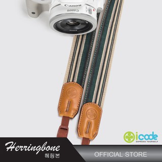 iCode สายคล้องกล้องPublic30-MIXSTRIPE GREEN
