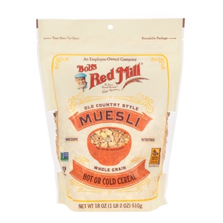 Old Country Style Muesli 510g มูสลี่ สไตล์คันทรีดั้งเดิม Bob’s Red Mill