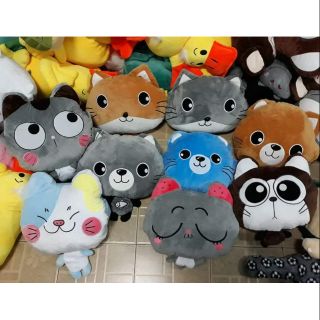 ตุ๊กตาผ้าห่มแมวเพื่อนพ้อง 299฿ ส่งฟรี