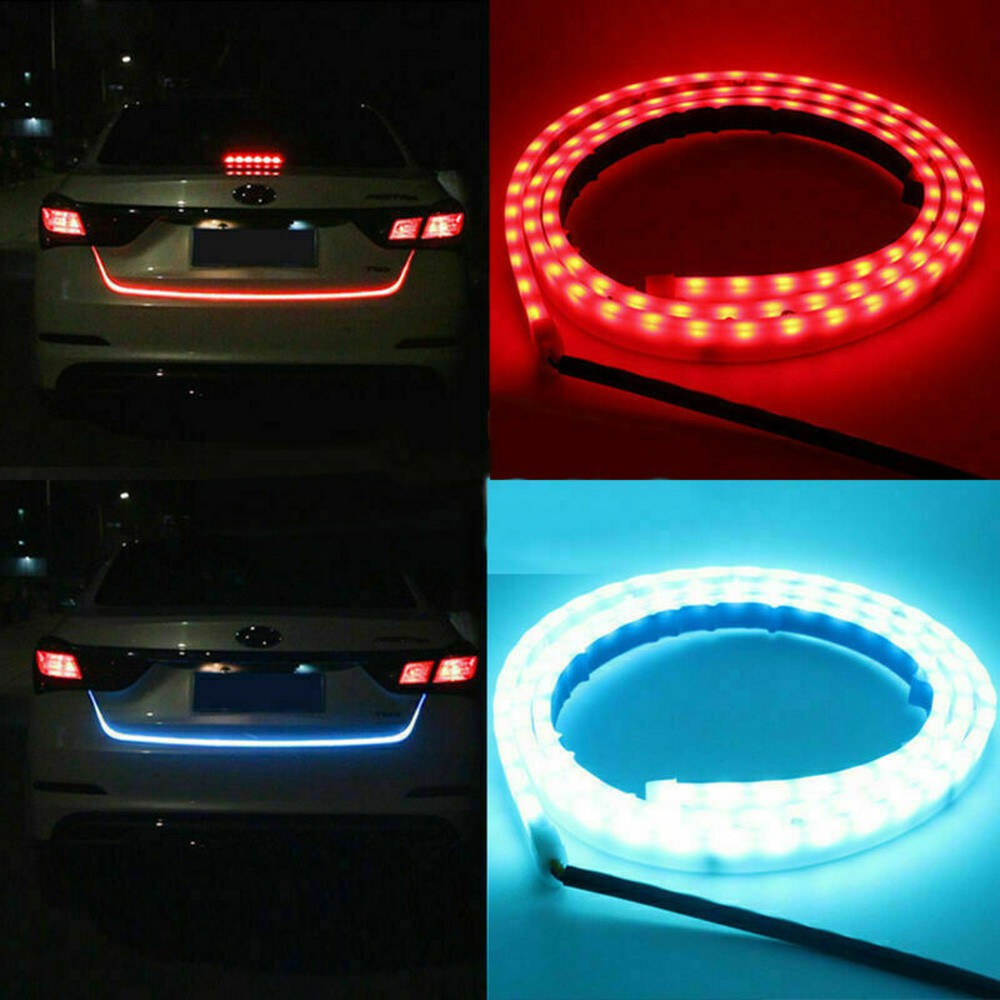 Turn signal Light Strip Light Tailgate Turn Strip Signal DRL 4Color