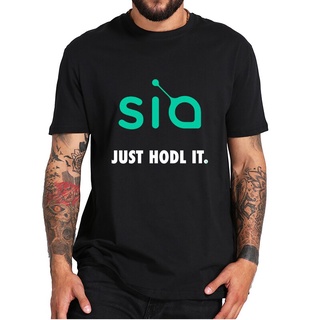 【พร้อมส่ง】เสื้อยืดแพลตฟอร์มลําลอง แบบนิ่ม ลาย Just Hodl It Siacoin SC Sia Token Blockchain สําหรับผู้ชาย ผู้หญิงสามารถปร