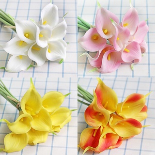 ลิลลี่, ดอกไม้ปลอม, ดอกไม้ประดับบ้าน ลิลลี่สีขาว ลิลลี่ Calla Lily ลิลลี่ปลอม
