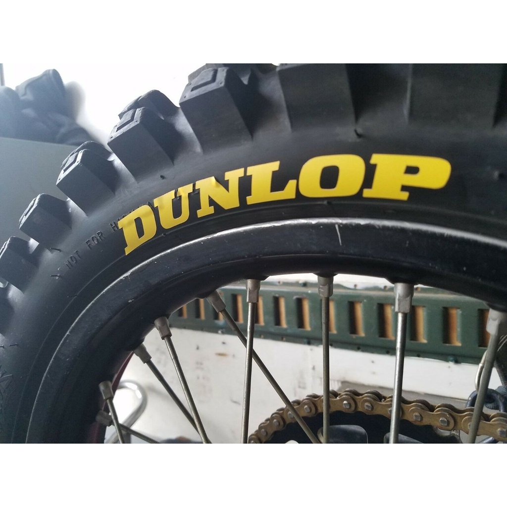 สําหรับรูปลอกยาง Dunlop ลอกและติดวิบาก 10 แพ็ค