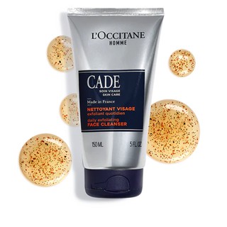 โฟมล้างหน้าผู้ชาย Loccitane Cade Daily Exfoliating Face Cleanser 150 ml.