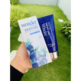 โฟมบลู โฟมบลูเบอร์รี่ Bioaqua Wonder Cleanser 100 กรัม