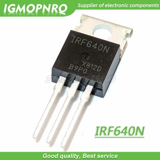 มอสเฟต IRF640N IRF640 IRF640NPBF 200V 18A TO-220 10 ชิ้น