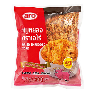 🔥 HOT🔥 เอโร่ หมูหยอง 400 กรัม aro Shredded Pork 400 g