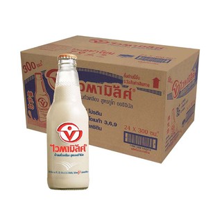 ไวตามิลค์ นมถั่วเหลือง สูตรทูโก ออริจินัล 300 มล. x 24 ขวด Vitamilk Soy Milk Formula 2 Goo Original 300ml x 24 bottles