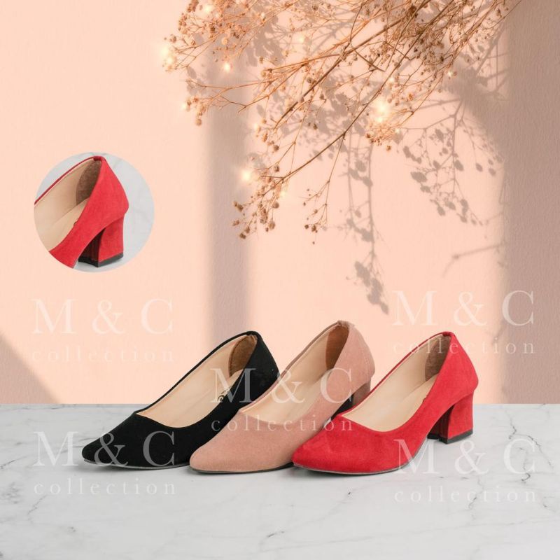 (02 SL)sunshine chunky Heels